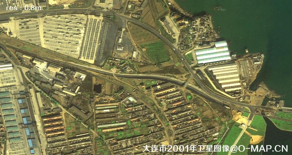 大连甘井子区地图(大连甘井子区卫星地图)