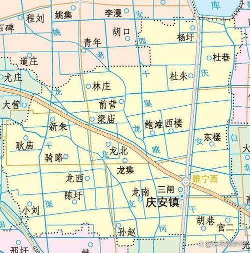 睢县地图(睢县地图乡镇分布图)